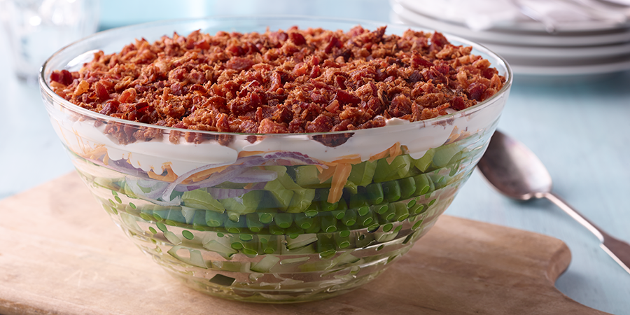 Salade à 8 étages